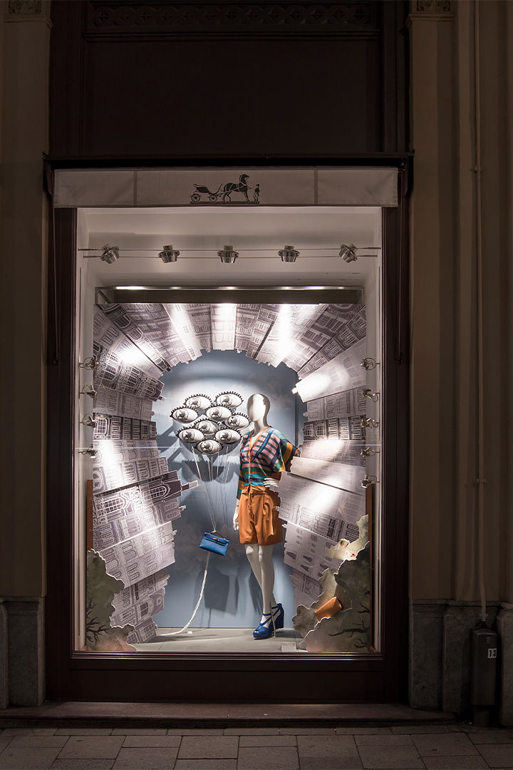 LIGANOVA | Hermès | POS Campaign – Flâneur Forever